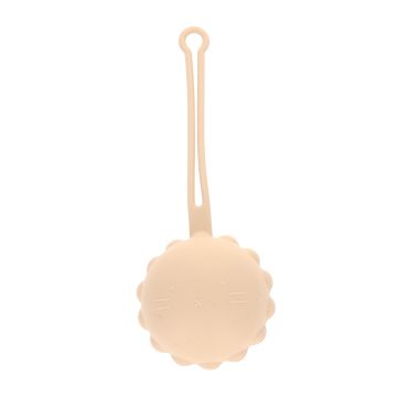 Boîte à tétine en silicone écru