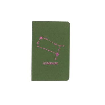 Carnet de notes signe astrologique Gémeaux
