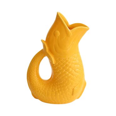 carafe poisson jaune