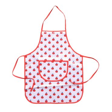 tablier cuisine pommes rouges enfant