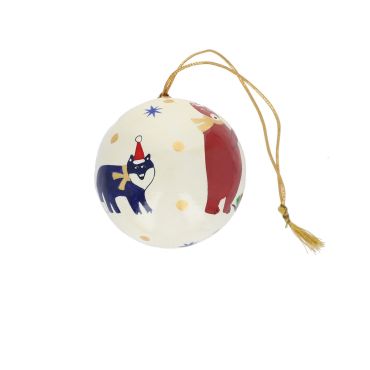 boule de Noël animaux