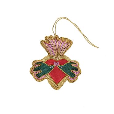 suspension noel coeur ex voto
