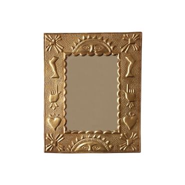 miroir rectangulaire laiton