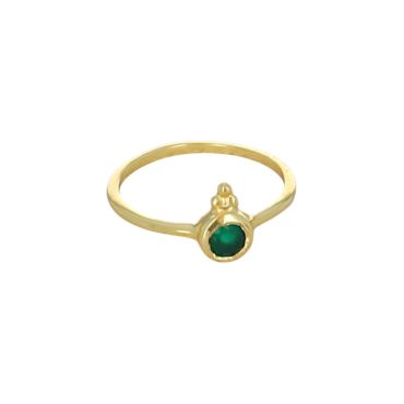 bague femme dorée