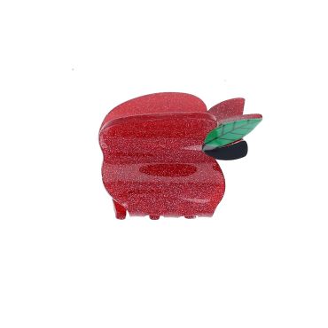 Pince à cheveux enfant pomme