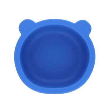 bol silicone ours bleu