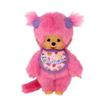 peluche kiki le singe rose frozen fruit
