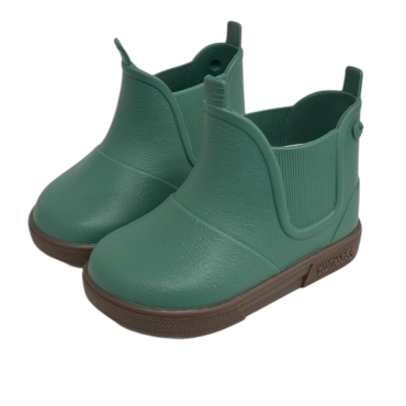 bottes de pluie basses enfant vert sapin