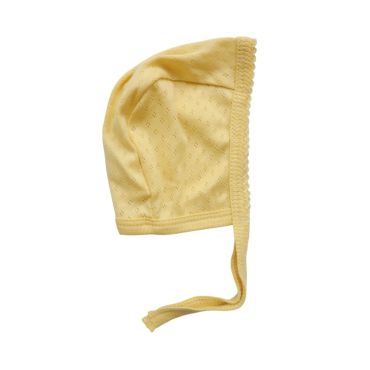 béguin bébé pointelle jaune