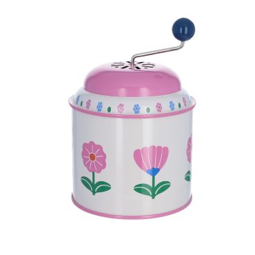 moulin à musique fleurs roses Joli Paon