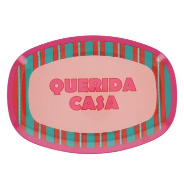 plateau en mélamine querida casa Paraty