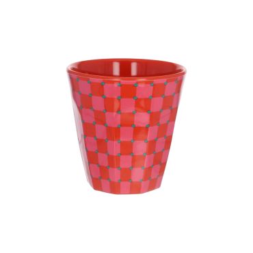 grand verre en mélamine carreaux paraty