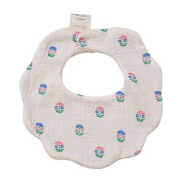 bavoir bandana joli paon