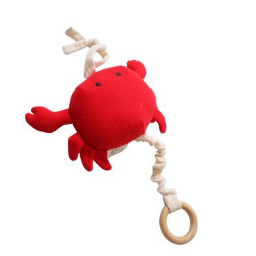 peluche musicale crabe rouge petit matelot