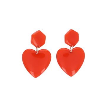 boucles d'oreilles en résine Paraty