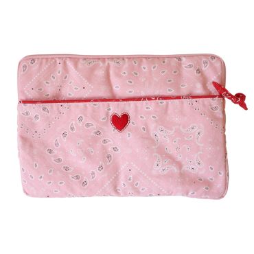 Pochette ordinateur bandana cadeau femme