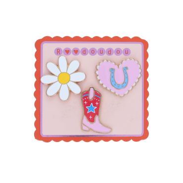 lot 3 pin's rodéo disco