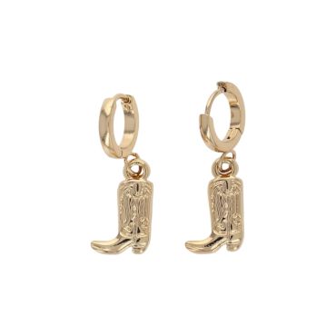 boucles d'oreilles créoles bottes santiags