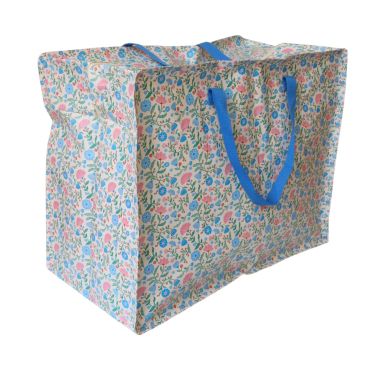 sac de rangements fleurs joli paon