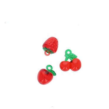 totoche fruit rouge pendentif rétro