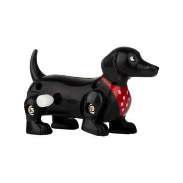 jouet gadget chien rétro à remonter