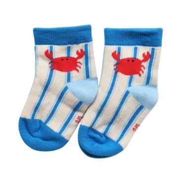 chaussettes bebe rayees