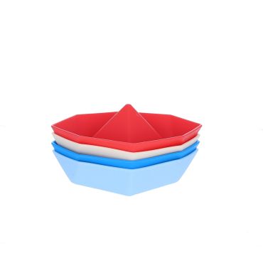 lot de 4 bateaux de bain silicone