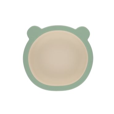 Bol en silicone bicolore vert - Petites Souris