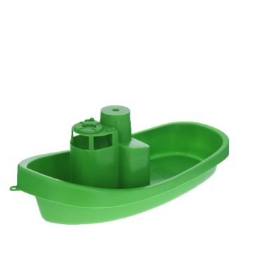 Bateau en plastique vert