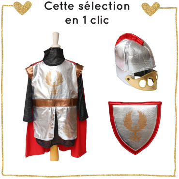 Ensemble déguisement enfant chevalier