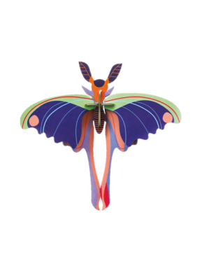 Trophée papillon bleu