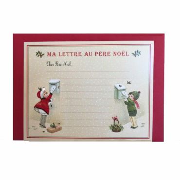 carte ma lettre au père noel