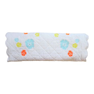 Matelas à langer aqua flowers