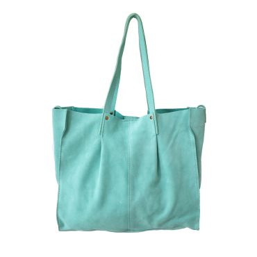 Sac tote bag turquoise