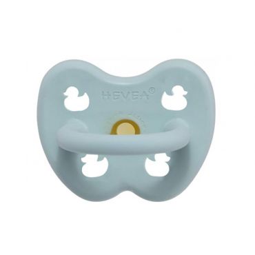 Tétine ronde bleu canard