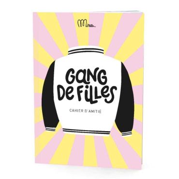 Cahier d'amitié à remplir "Gang de filles"