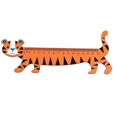Règle 15 cm tigre