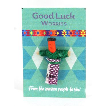 Mini poupée porte-bonheur