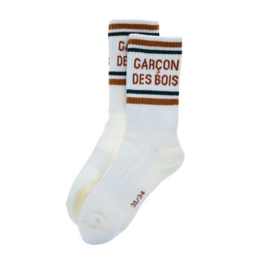 chaussettes écru enfant garçon des bois