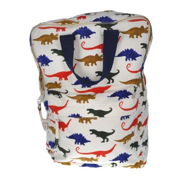 sac a dos double poignées dinosaures enfant