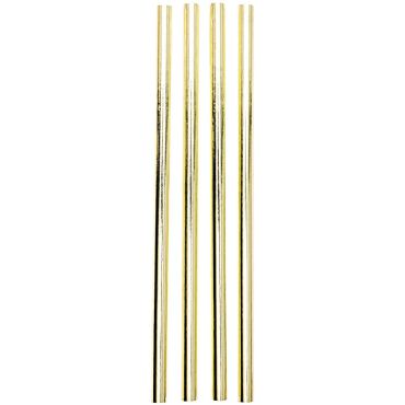 lot de 4 crayons de bois dorés