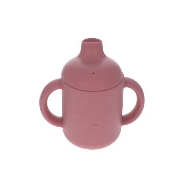 Gobelet silicone rose