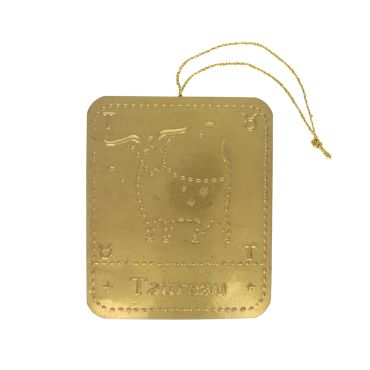 plaque à suspendre astrologie Taureau