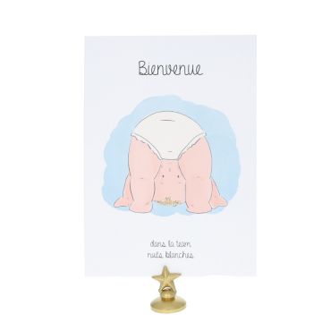 carte naissance bienvenue dans la team nuits blanches