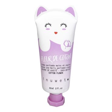 creme pour les mains fleur de coton inuwet