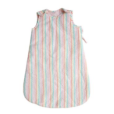 gigoteuse rayée multicolore coton