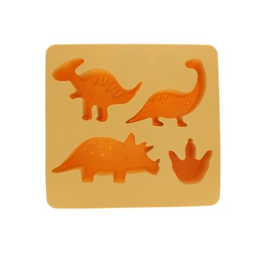 Moule à gâteaux en silicone dinosaures