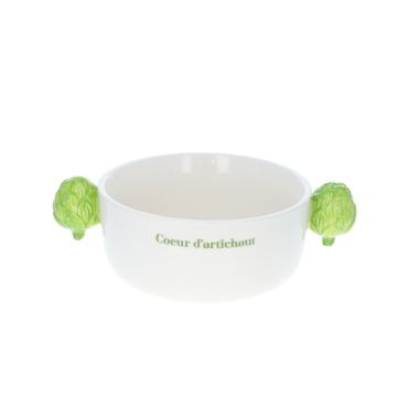bol anse Coeur d'artichaut céramique