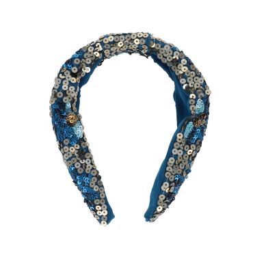 Serre-tête à sequins fleurs - Mariage Indien