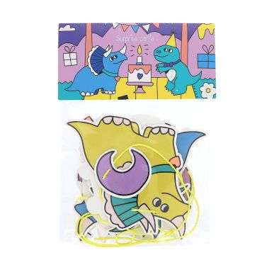 guirlande d'anniversaire dinosaures